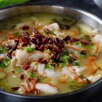 Boiled Spicy Fish Fillet with Pickled Cabbage · Pickled 
大盆酸菜鱼