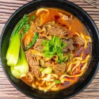 B.  Braised Beef Noodle Soup红烧牛肉面  · 