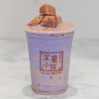 Taro Ube Milk Slush / 紫薯芋泥雪泡 · 