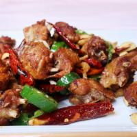 92. 川椒辣子雞 - Szechuan Spicy Chicken Wings · Hot and spicy.