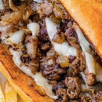 Cheesesteak Combo · Your choice of cheesesteak with a side of fries and a drink.