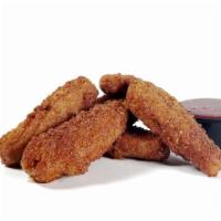 Beyond Chicken 6Pc Strips · Choice of 1 flavor and 2 dips