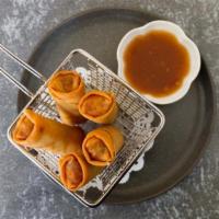 Crispy EggRoll · Deep fried with assorted vegetables in egg roll wrapper. Serve w/ homemade tamarind dipping ...