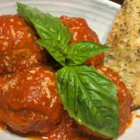Polpette · Serving of 3 meatballs. Inspired by a combination of our grandmas’ recipes. we mix 100% grou...