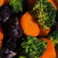 Misto di Vegetali · Oven roasted mixed seasonal vegetables