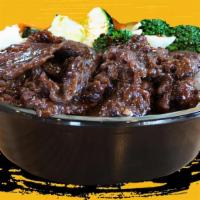 Mad Spicy Steak Bowl · A spicy twist on our steak teriyaki bowl! Fire at first, then sweet and tangy. Hand-trimmed,...