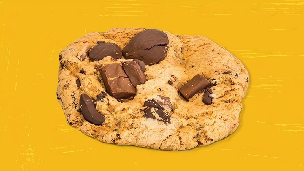 Sandy'S Amazing Chocolate Chunk Cookie · So chocolatey! Made with cage-free eggs and other quality, non-GMO ingredients. Crowd pleaser!