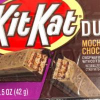 Kit Kat duos  · Mocha +chocolate  with coffee bits