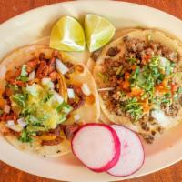 Tacos · Meats we offer for tacos are pollo or chicken and asada or beef.