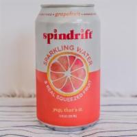 Sprindrift Grapefruit · Organic grapefruit infused sparkling water