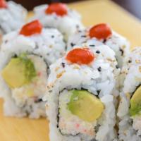 Spicy California · CA roll w/ spicy mayo & hot sauce