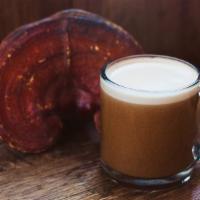 Mushroom MCT Coffee · Coffee*, creamy MCT oil*, oat milk*, coconut sugar*, chicory*, dandelion root*, cordyceps*, ...