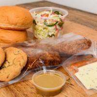 Crispy Chicken Sandwiches - Mealkit · Fully cooked, breaded chicken breasts, fresh slaw, brioche bun and a variety of our signatur...