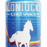 Montucky Cold Snacks · Snackable light beer