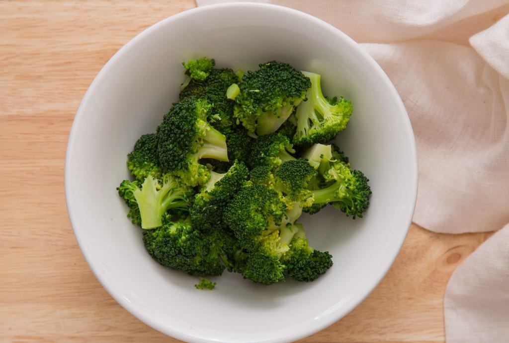 Blanched Broccoli · Fresh broccoli lightly blanched with sea salt. Good for: gluten-free, paleo, keto, vegan, vegetarian, and whole30.