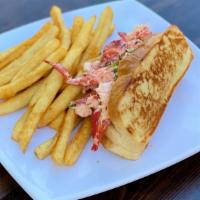 Lobster Roll · Chunks of tender, sweet cold Lobster meat lightly mixed with a thin coating of mayonnaise  o...