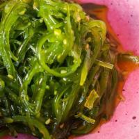 Seaweed Salad · Seaweed, sesame seeds, sesame oil.