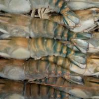 4-6 · Frozen Fresh Water Shrimp, Extra-large size (4-6). Sold by 2lb Box.