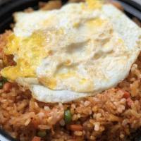 Kimchi Fried Rice · Stir-fried mixed vegetables, rice and kimchi