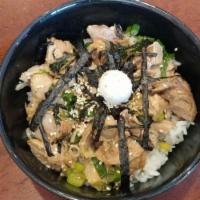 A16. Yokohamaya Ramen & Cha Shu Onion Over Rice · Ramen: Shoyu (soy sauce/酱油) or Shio (Salt/盐)
