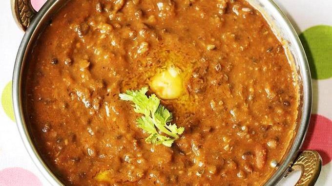 Dal Makhani · Lentils Simmered in Creamy Tomato Sauce