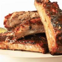 24 Piece Ribs · 24 pieces of Fall off the Bone Ribs with choice of flavor.