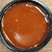 Spicy Barbecue Sauce · Our classic barbecue sauce with a chili pepper kick