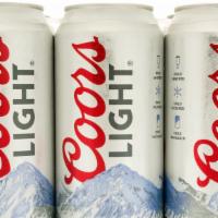 Coors Light Can ABV: 4.2%  12 pack · 
