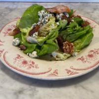 Spinach Salad · with Apple, Toasted Almonds, Blue Cheese & Balsamic Vinaigrette
