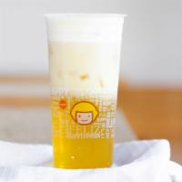 A1. Green Tea Salted Cheese · Jasmine Green Tea with Salted Cheese on top