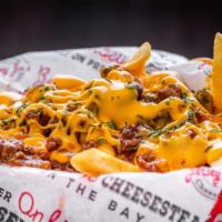 Chili Cheese Fries · Fries with Housemade Chill with Cheddar Cheese Sauce