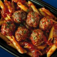 Italian Meatball Bowl Family-Sized · Beef, veal, pork & ricotta meatballs tossed with chunky Italian marinara sauce