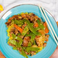 50. Beef with Snow Peas · 
