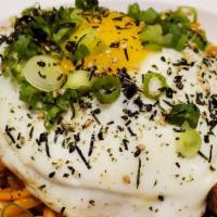 Kimchi Noodz · Kimchi, Lo Mein, Fried Egg