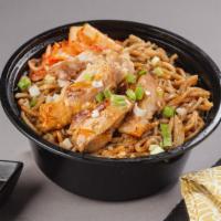 The Chicken Combo Chow Mein · 