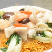 Seafood Pan-Fried Noodle  · 