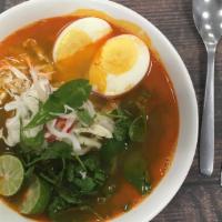 Asam Laksa · This laksa is popular in Penang, the island off the state of Kedah. The broth is packed with...