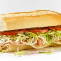 #3 Ham And Provolone · Provolone and ham. Served Mike's Way with onions, lettuce, tomato, vinegar, oil, oregano, an...