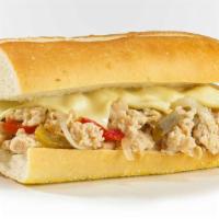 #16 Mike'S Chicken Philly  · Grilled onions, peppers & white American cheese..