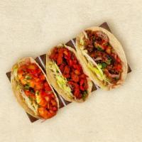 3 Tacos · Your choice of 3 Tacos