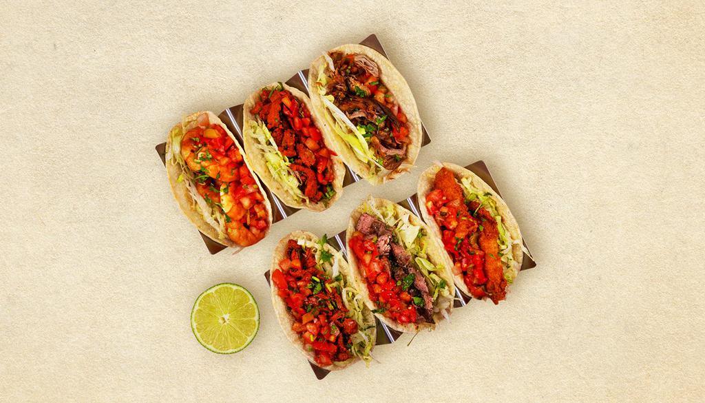 6 Tacos · Your choice of 6 Tacos