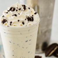 Oreo® Cookies & Cream Shake · Hand-spun milkshake with Häagen Dazs® ice cream.