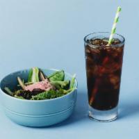 Combo With Side Salad · Add a Side Salad and Fountain Drink to Your Meal