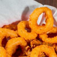 Fried Calamari · Lightly breaded ring and tentacle