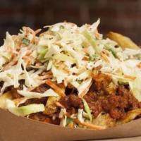 The Love Boat · Tots or fries, Haus chili, Haus slaw.