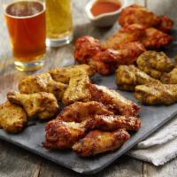 20-Piece Wings Sampler · Pick Any Four Flavors of wings (5-Piece Each). Comes with 4xRanch Sauce on the side..