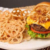 Classic Burger · 100% all American 1/2 lb. Premium Angus Beef. Topped with your choice of cheese, lettuce, to...