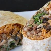 Regular Burritos · include meat choice, salsa, onions, cilantro ,lettuce, refried beans, spanish rice.