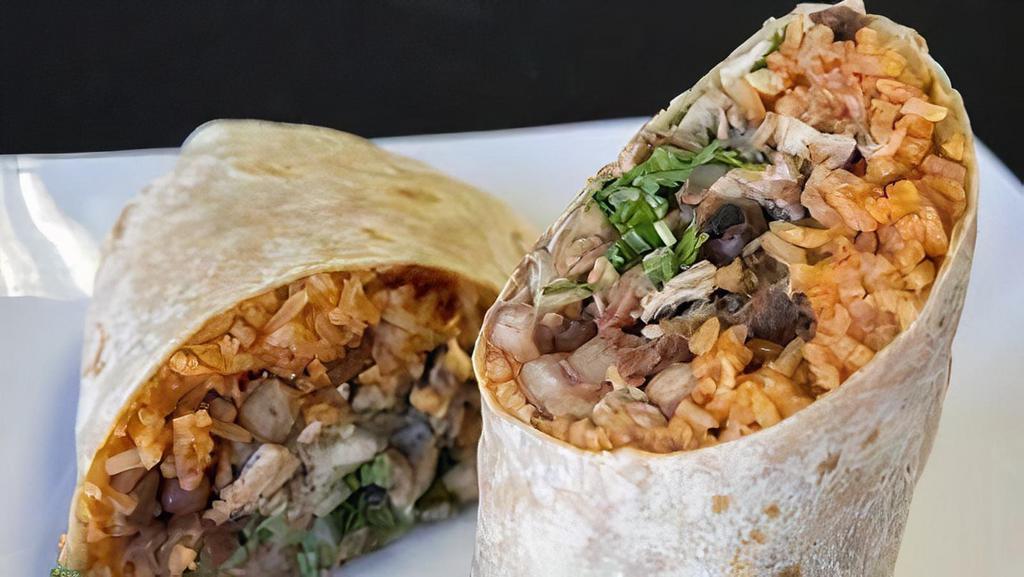 Regular Burritos · include meat choice, salsa, onions, cilantro ,lettuce, refried beans, spanish rice.