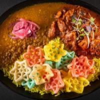 Tikka Masala Bowl · Our iconic tikka masala with choice of protein, rice, chana garbanzo masala, and a side of f...